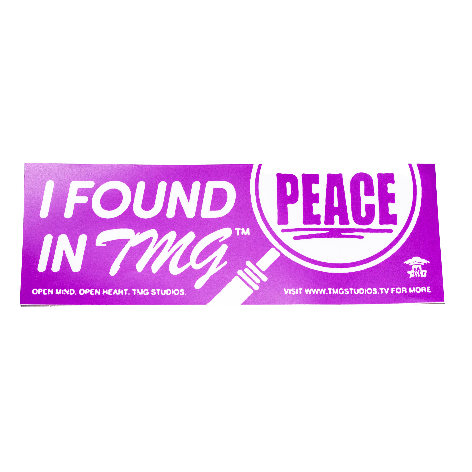 Peace Bumper Sticker TMG Studios