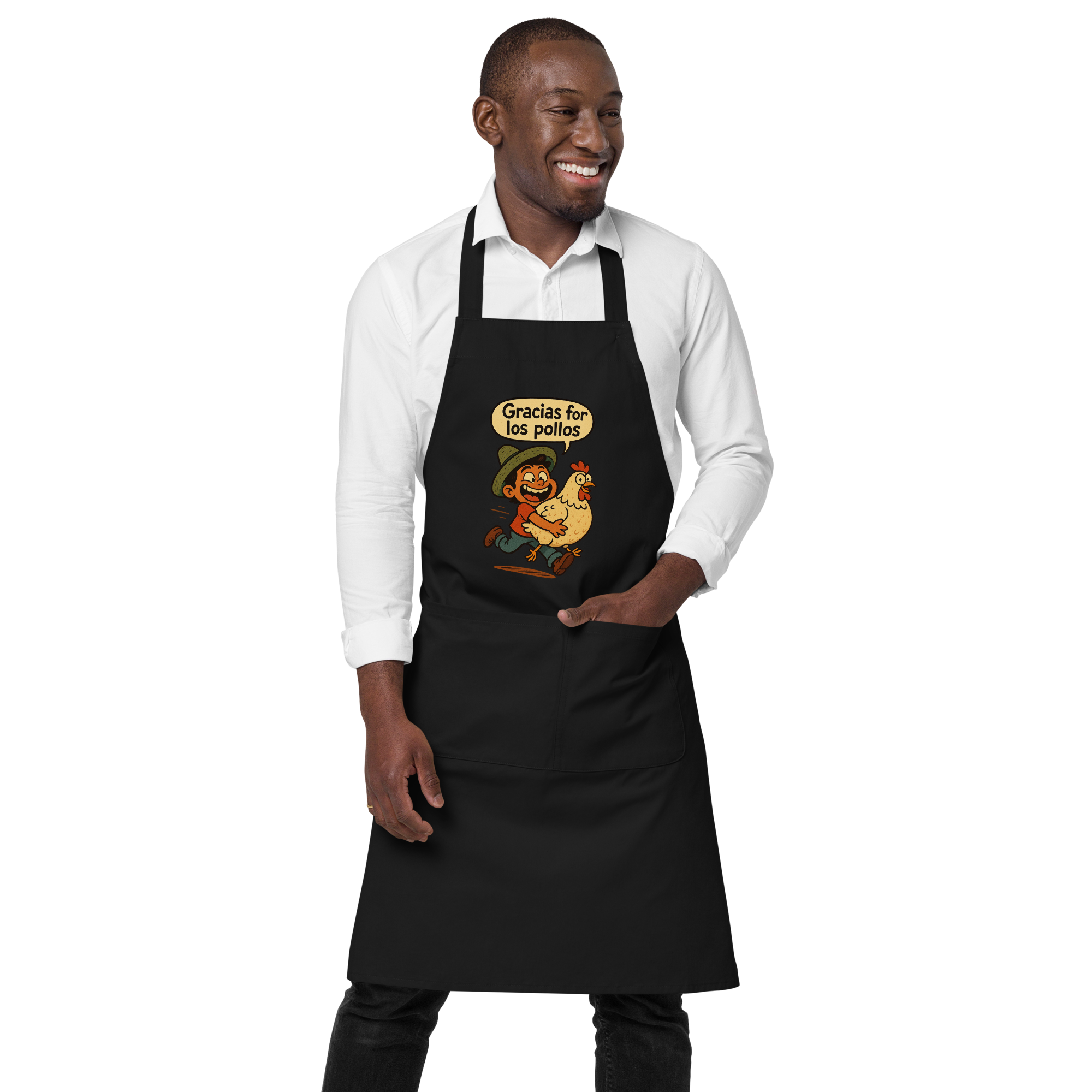Pollos V1 Organic Cotton Apron