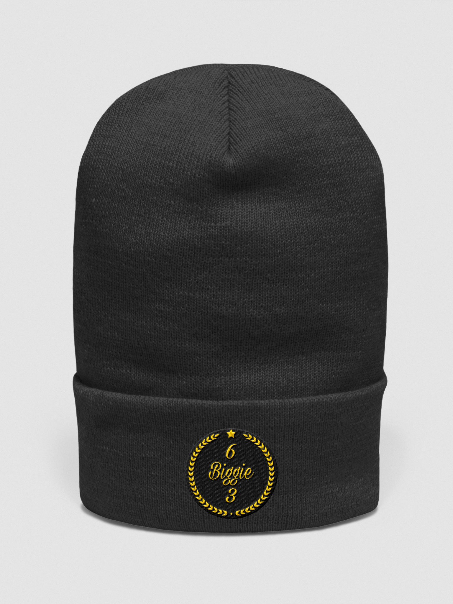 Victory Emblem Cuffed Beanie | BIGGIE63