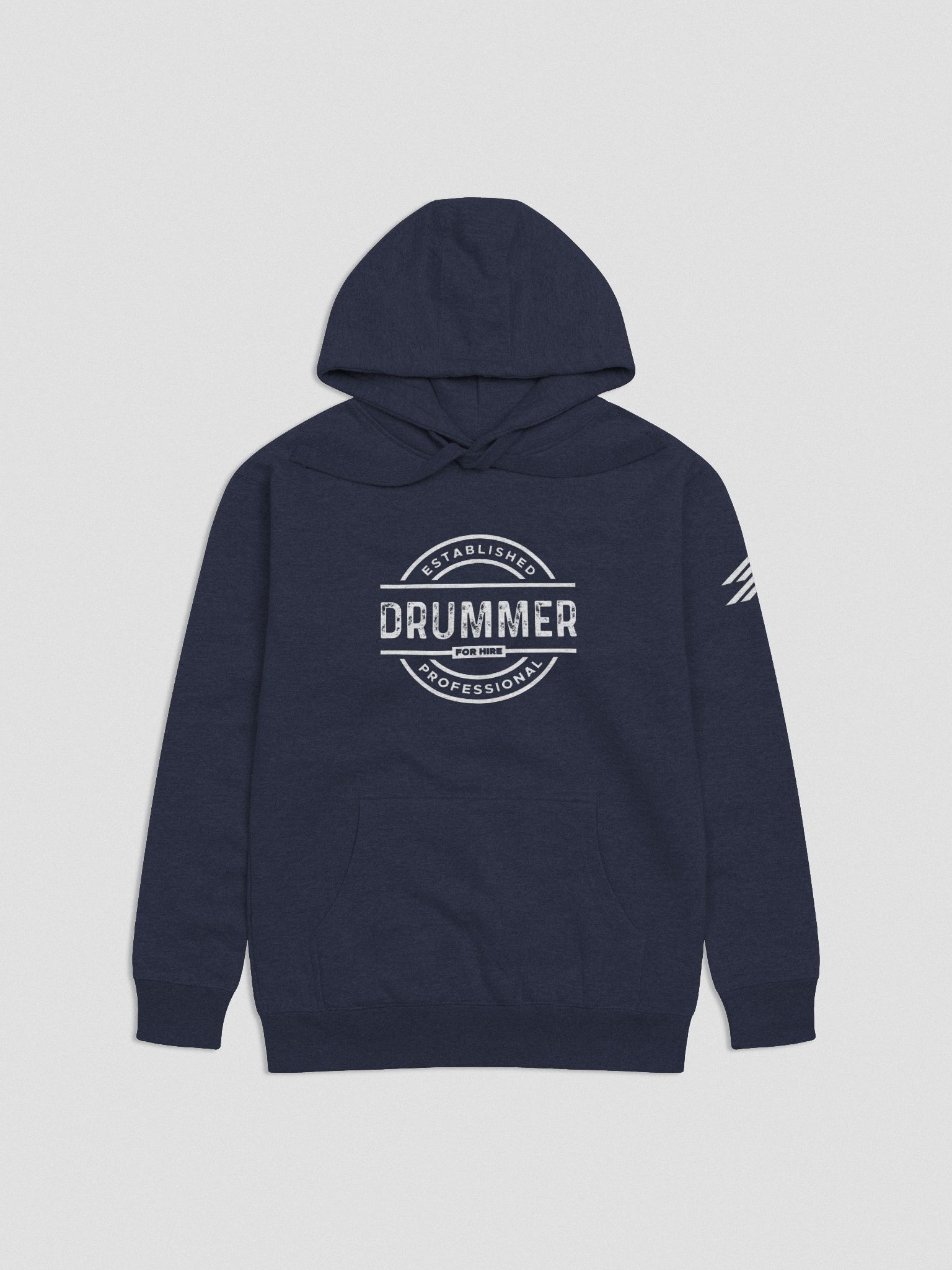 DRUMMER FOR HIRE Premium Hoodie Rob Brown Apparel