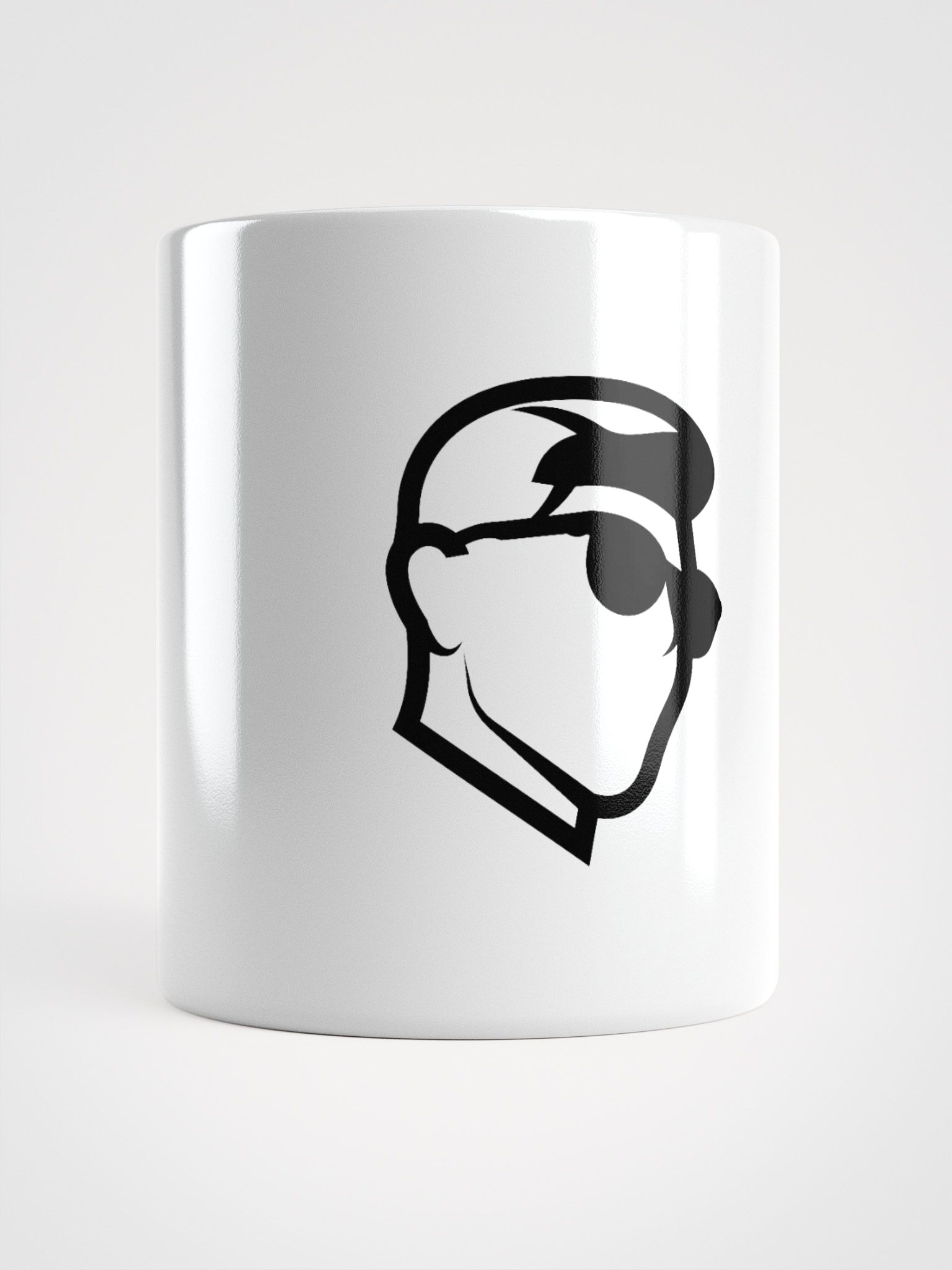 White Logos Coffee Mug for Sale by HowardRoy