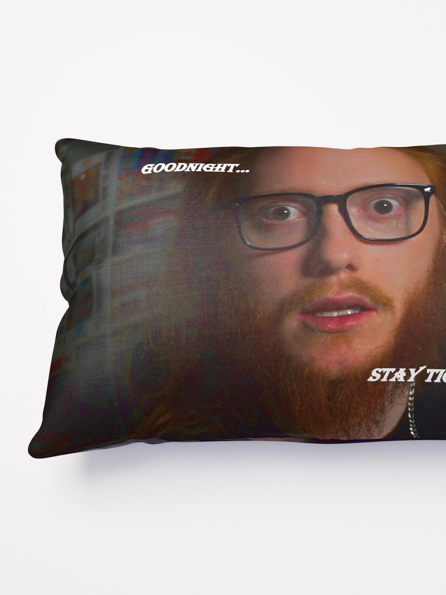 Rizz Stare GYAT Pillow | Creanak