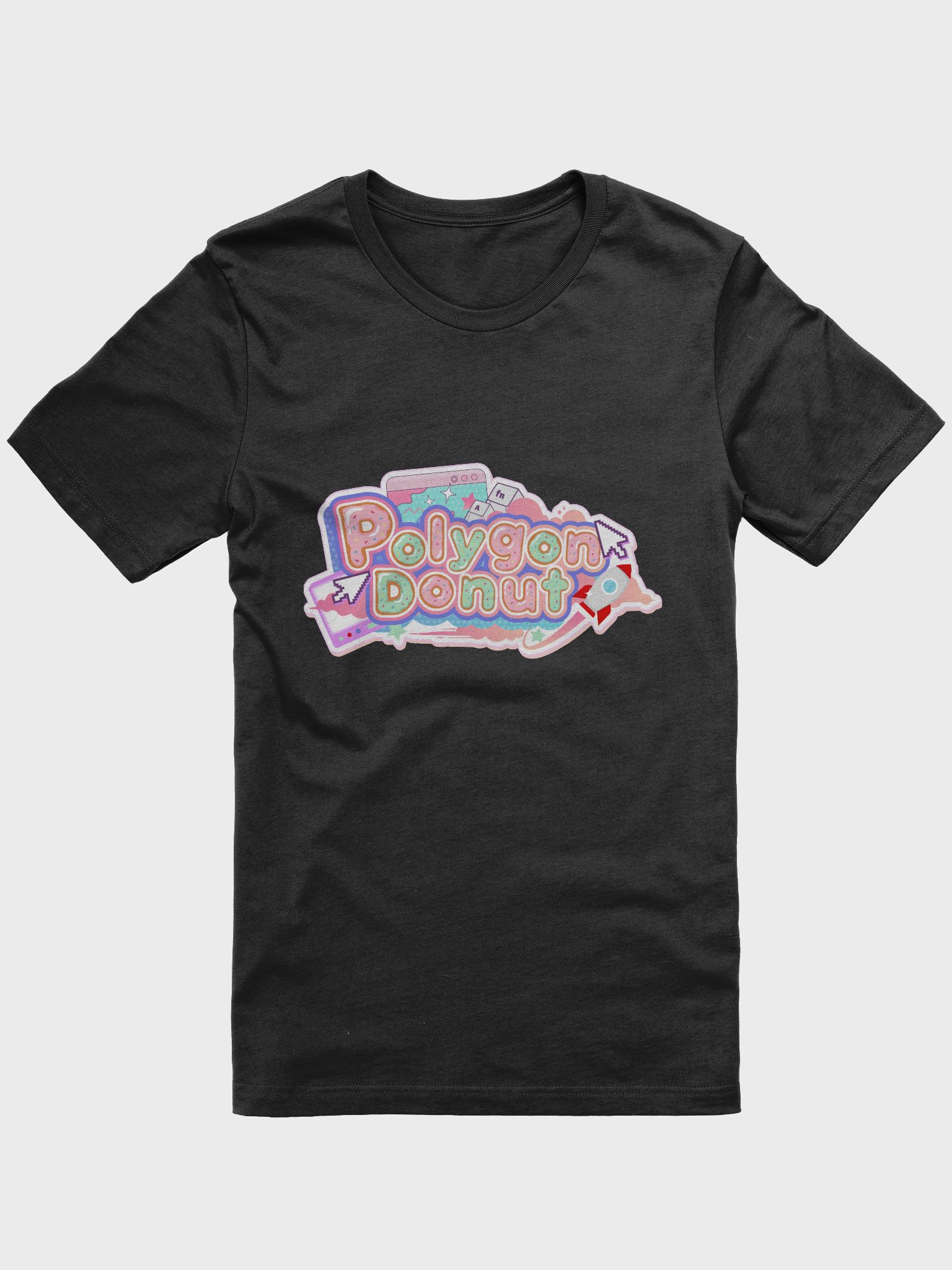 Polygon Donut Logo T-Shirt | PolygonDonut