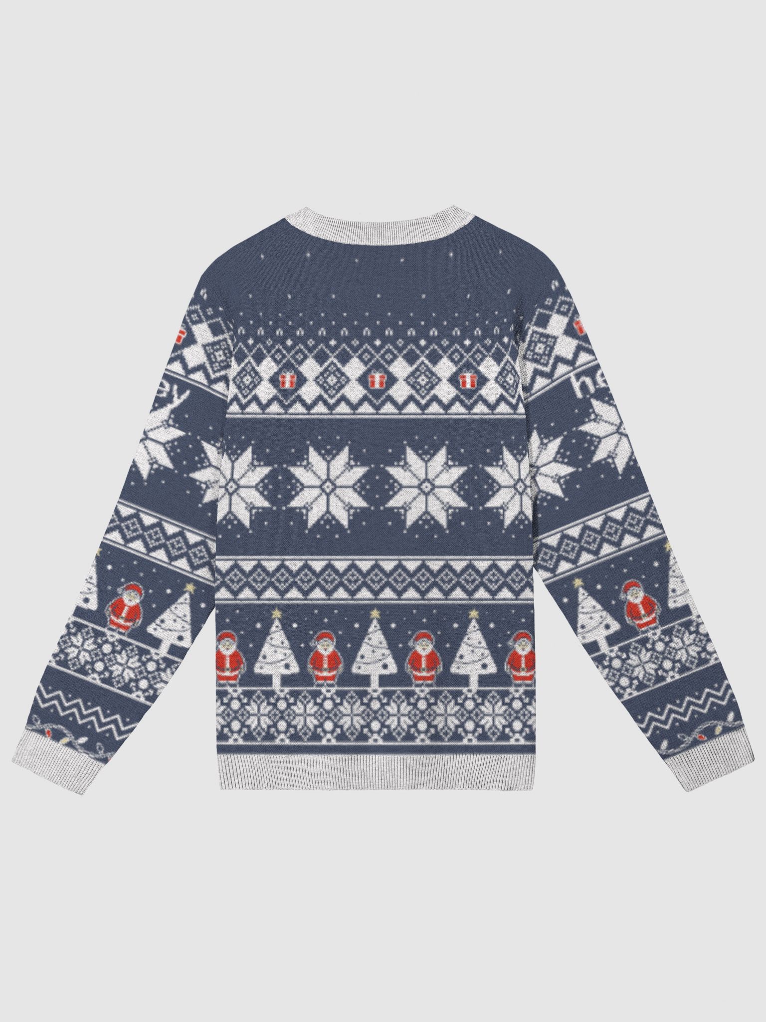 Blue Christmas Sweater | SpaceHey Shop