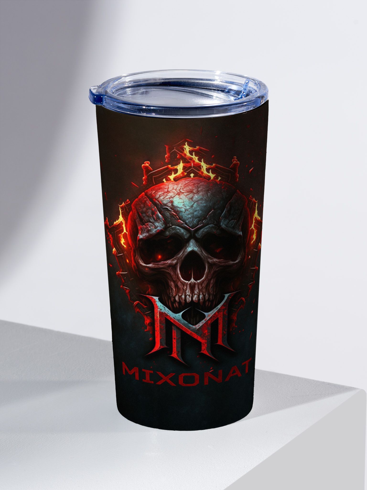 Men's Melting Skull Tumbler