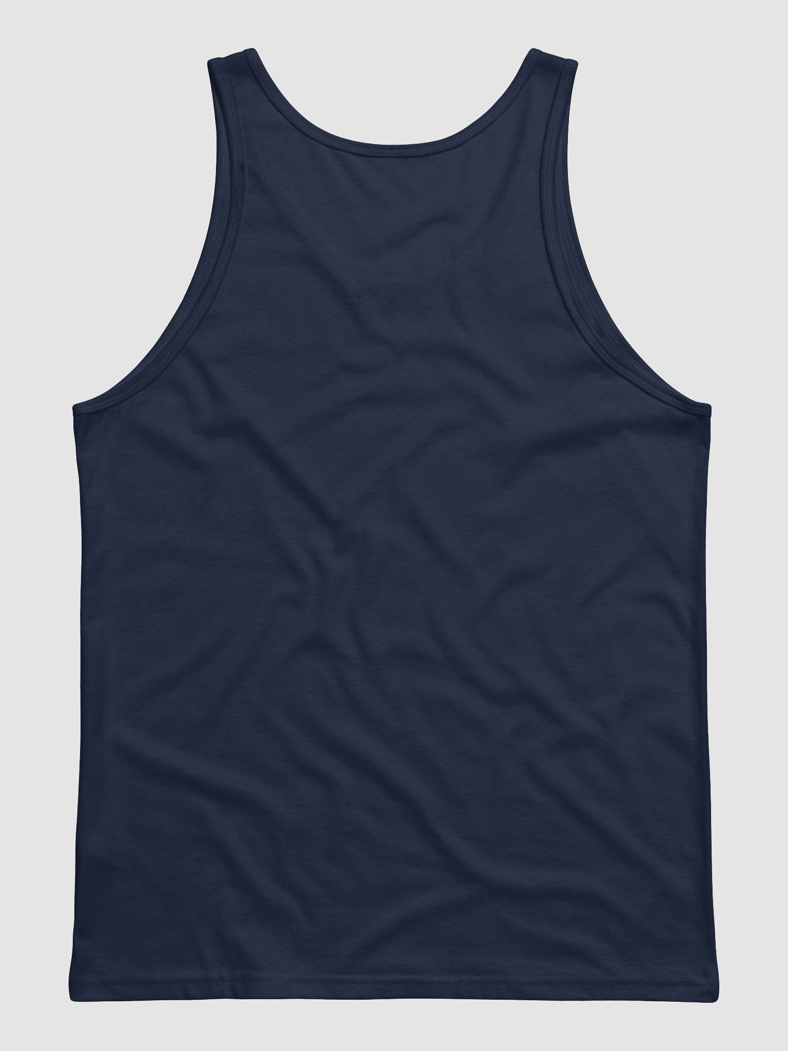 White Metal Logo Tank Top