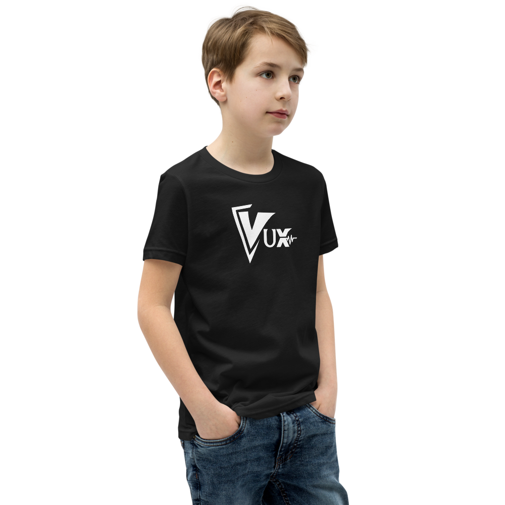 Pantone294 Viva Urias Black T-Shirt Youth Small