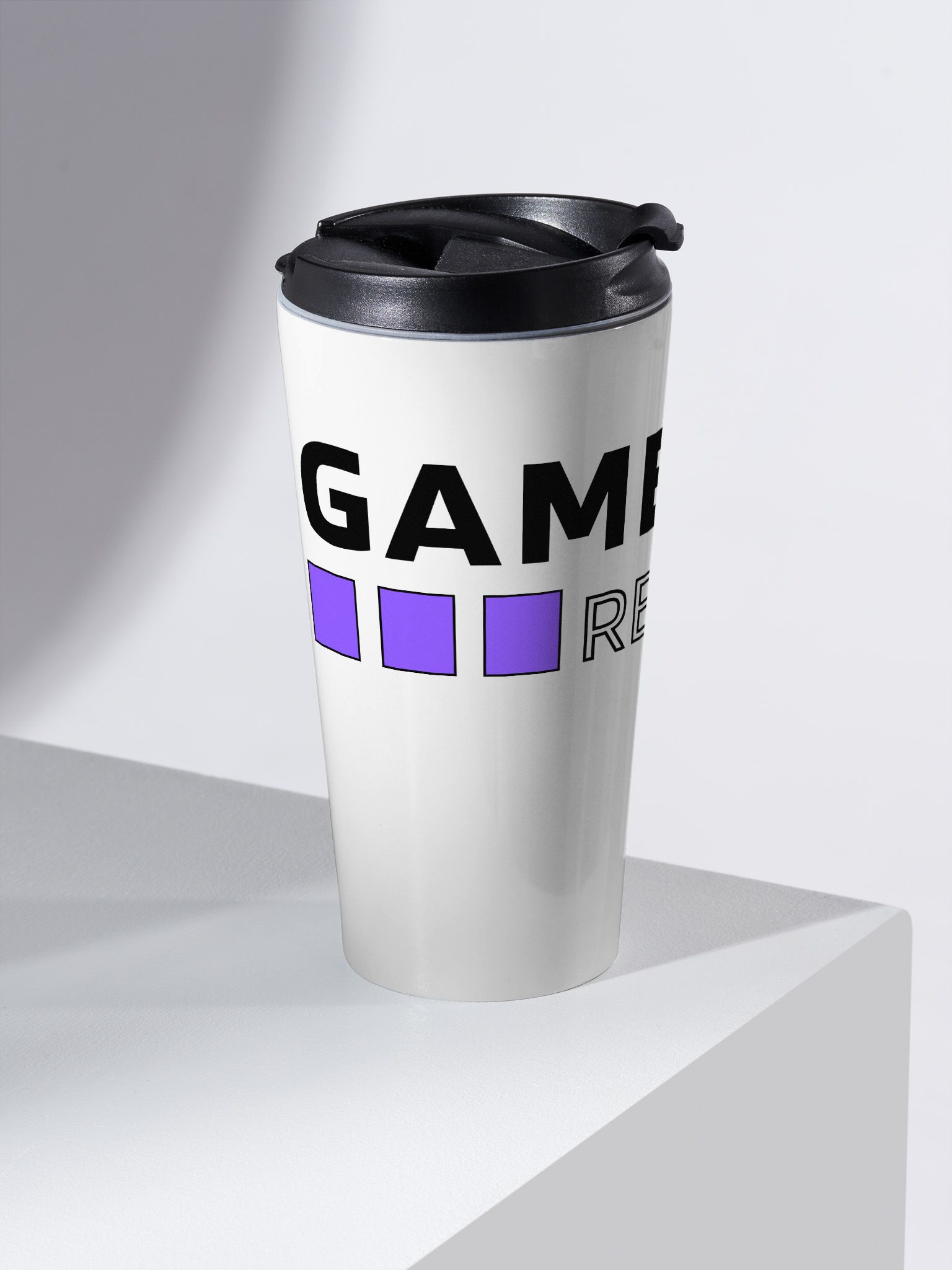 video game ceramic travel mug