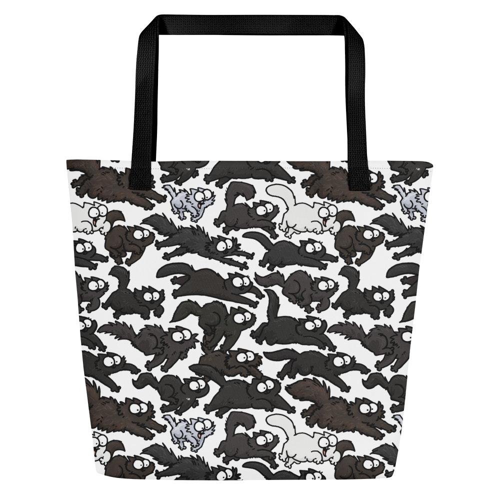 Black Cat Tote | Simon's Cat Merch