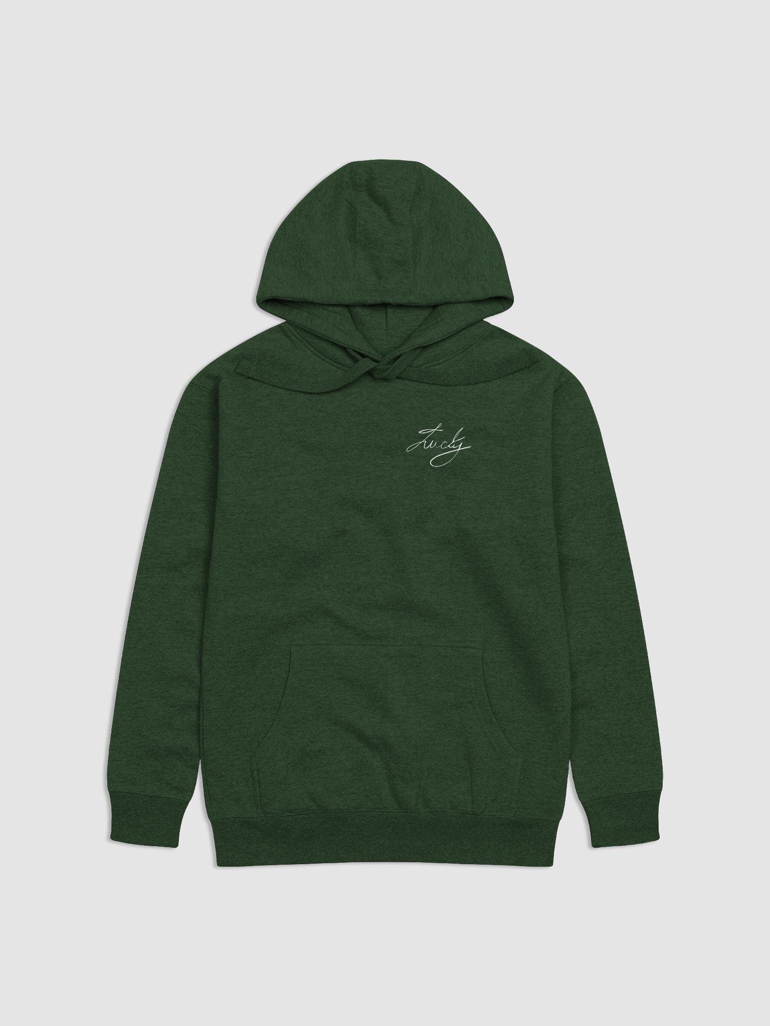 Lucky Brand Hoodie Mens Medium Green Full Zip Up Graphic Sweatshirt Lo –  Goodfair