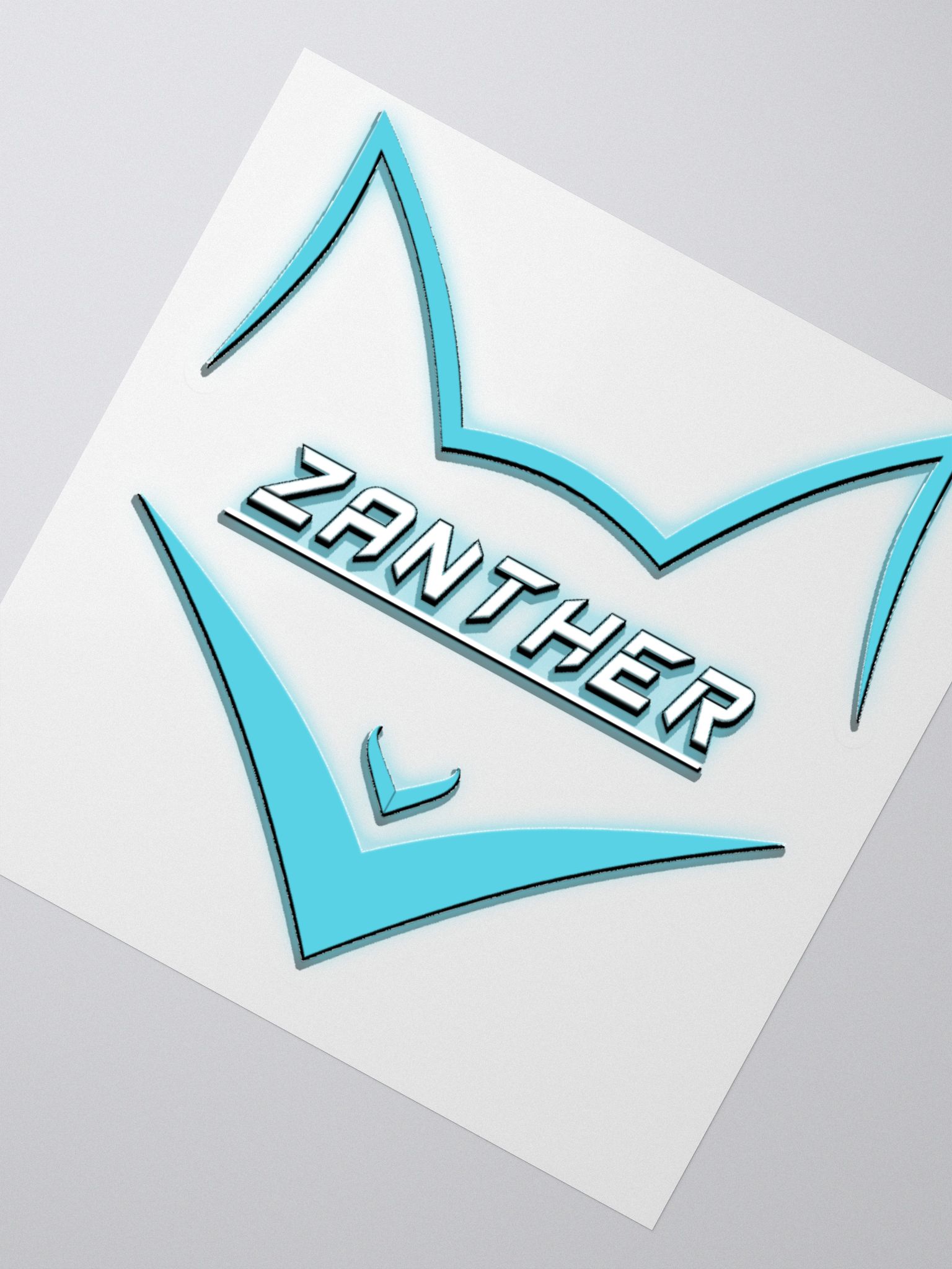 Official Zanther Mascot Sticker | ZANTHY