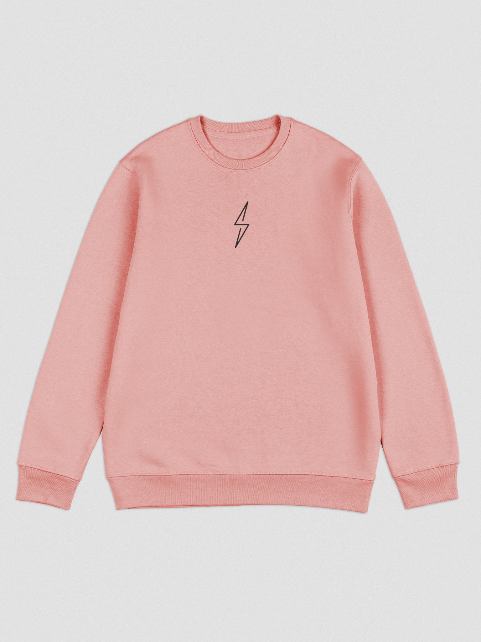 Star Pink Tongue Crew Neck Preppy Crew Neck Star -  in 2023