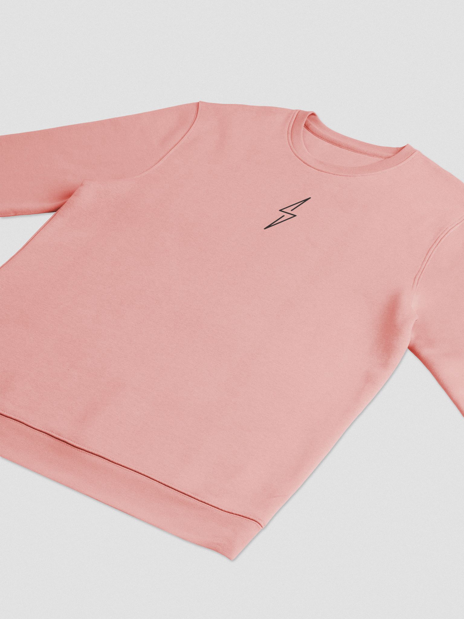 Star Pink Tongue Crew Neck Preppy Crew Neck Star -  in 2023