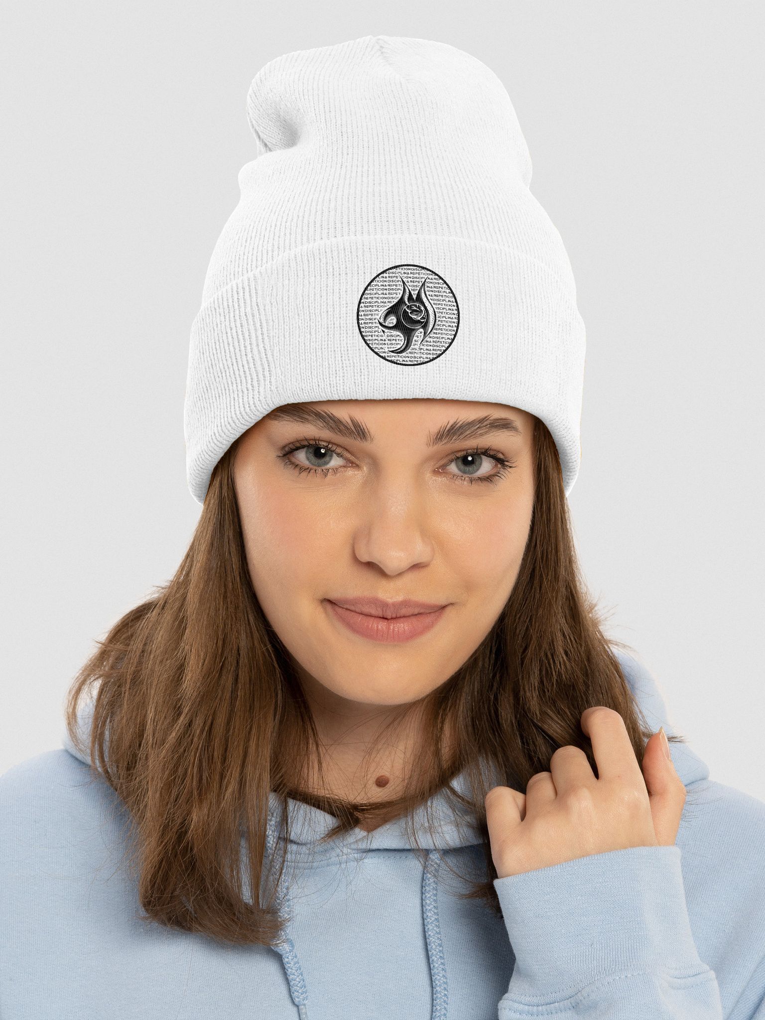 Ladeheid BALACLAVA - Gorro - white/blanco 