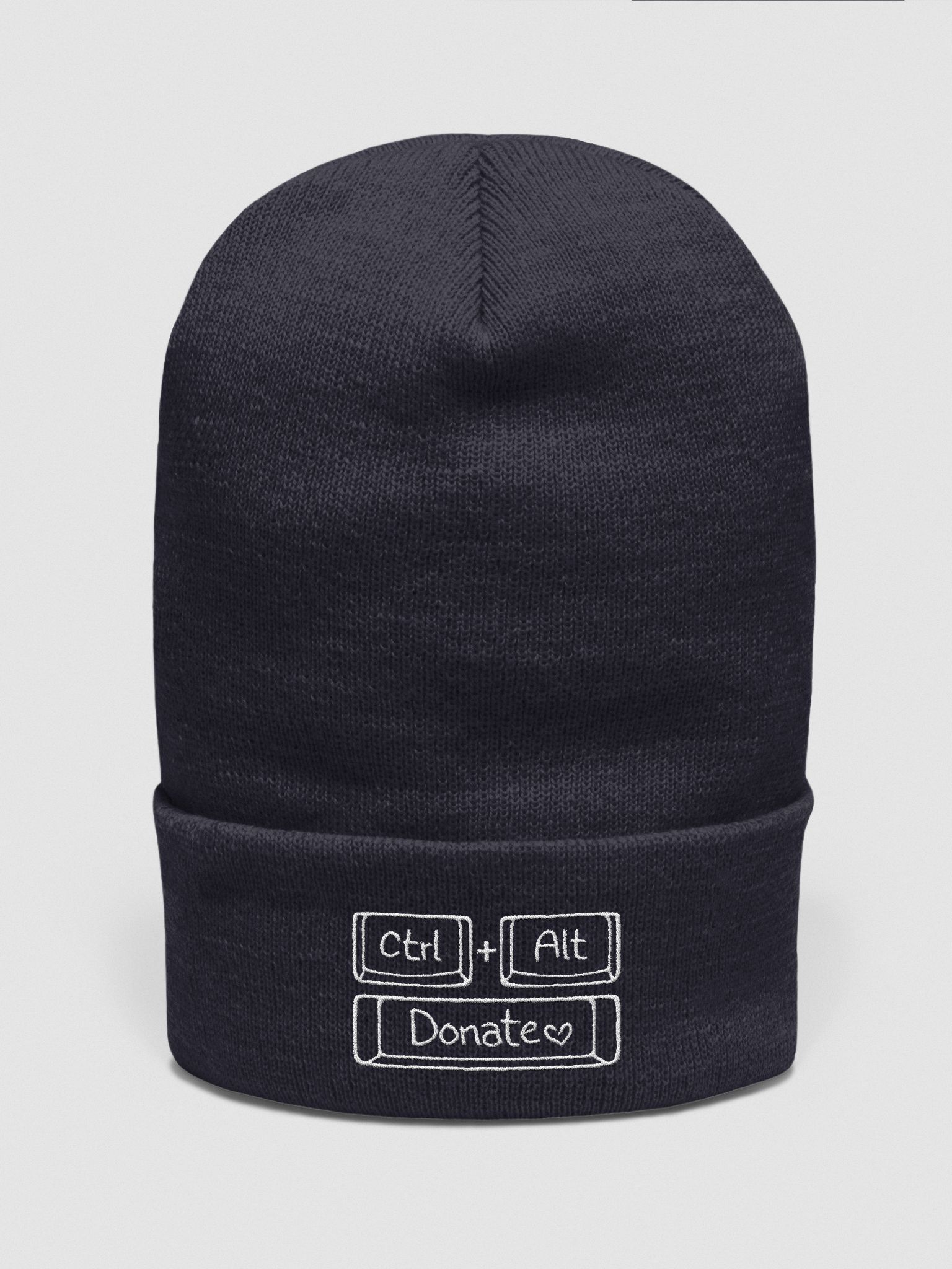 CTRL ALT DONATE Team Beanie | Smashley Official Merchandise