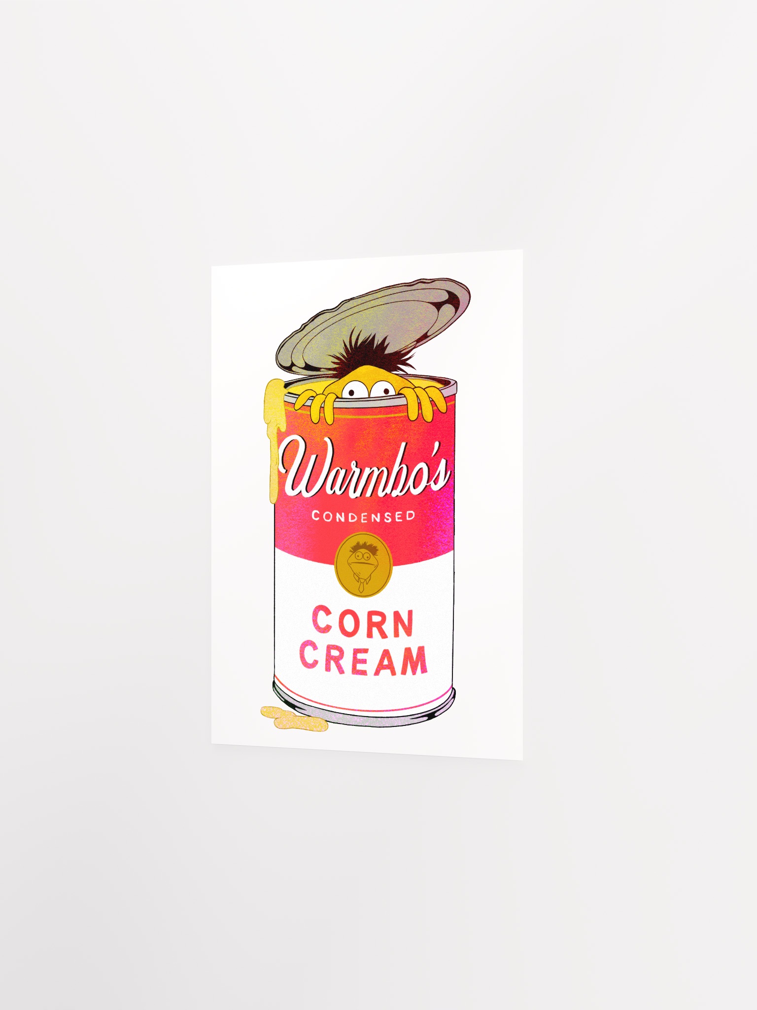 Warmbo's Corn Cream Poster 