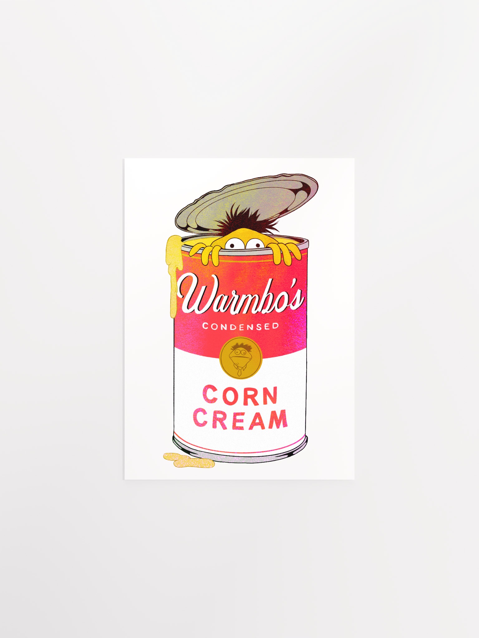 Warmbo's Corn Cream Poster 