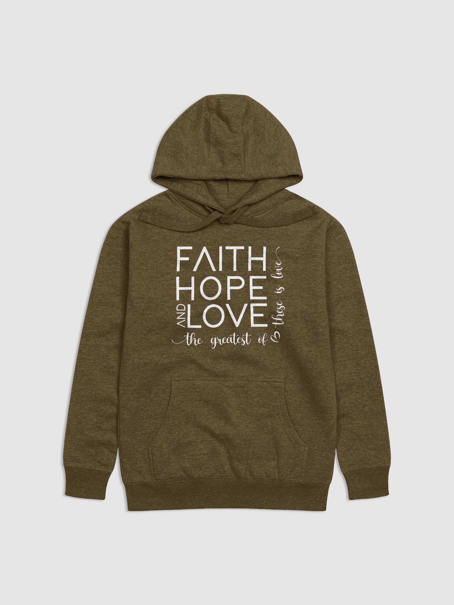 Faith hope store love hoodie