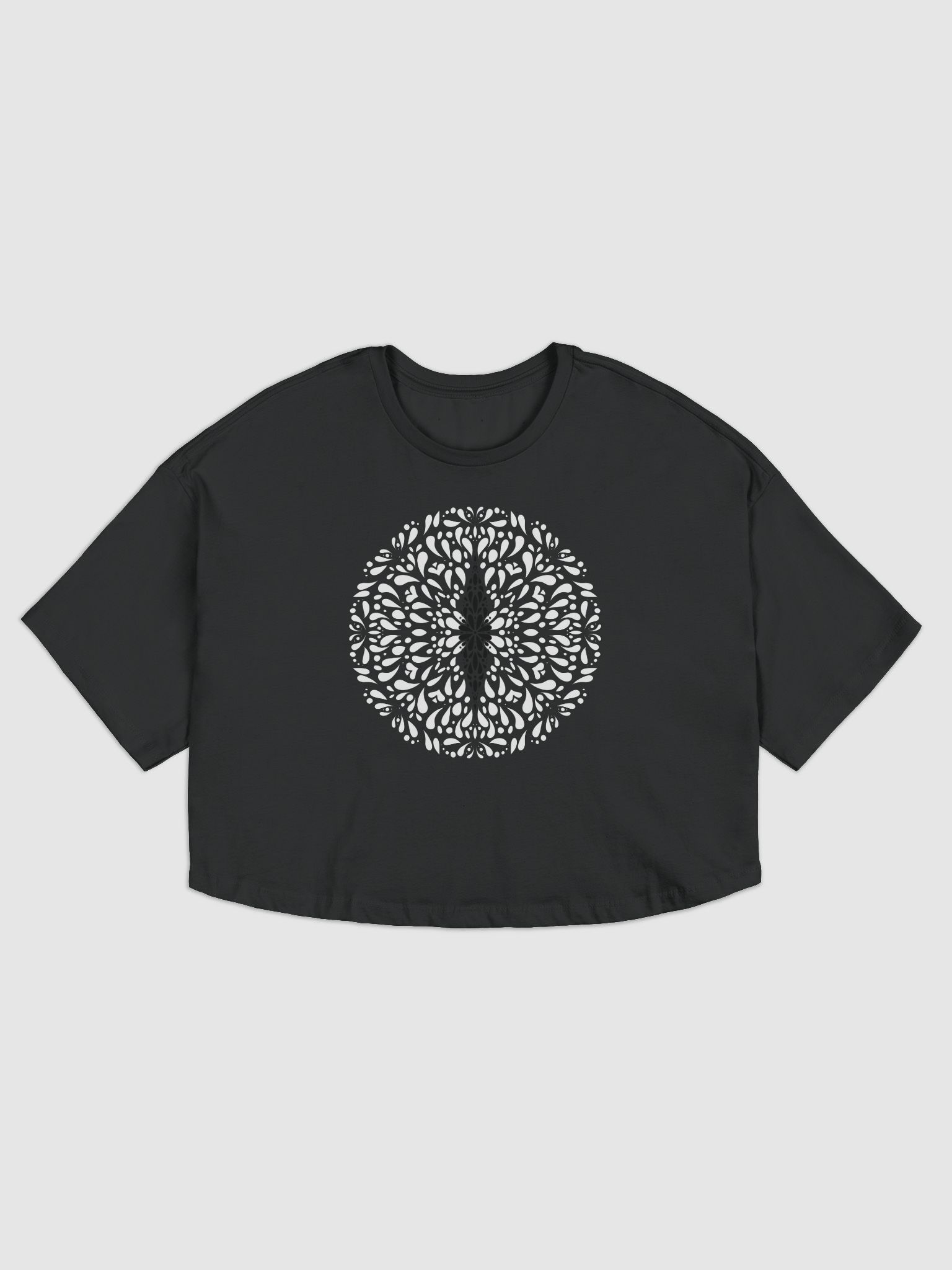 Higher Frequencies White/Black Ancestral Frequency Mandela Long Sleeve XL