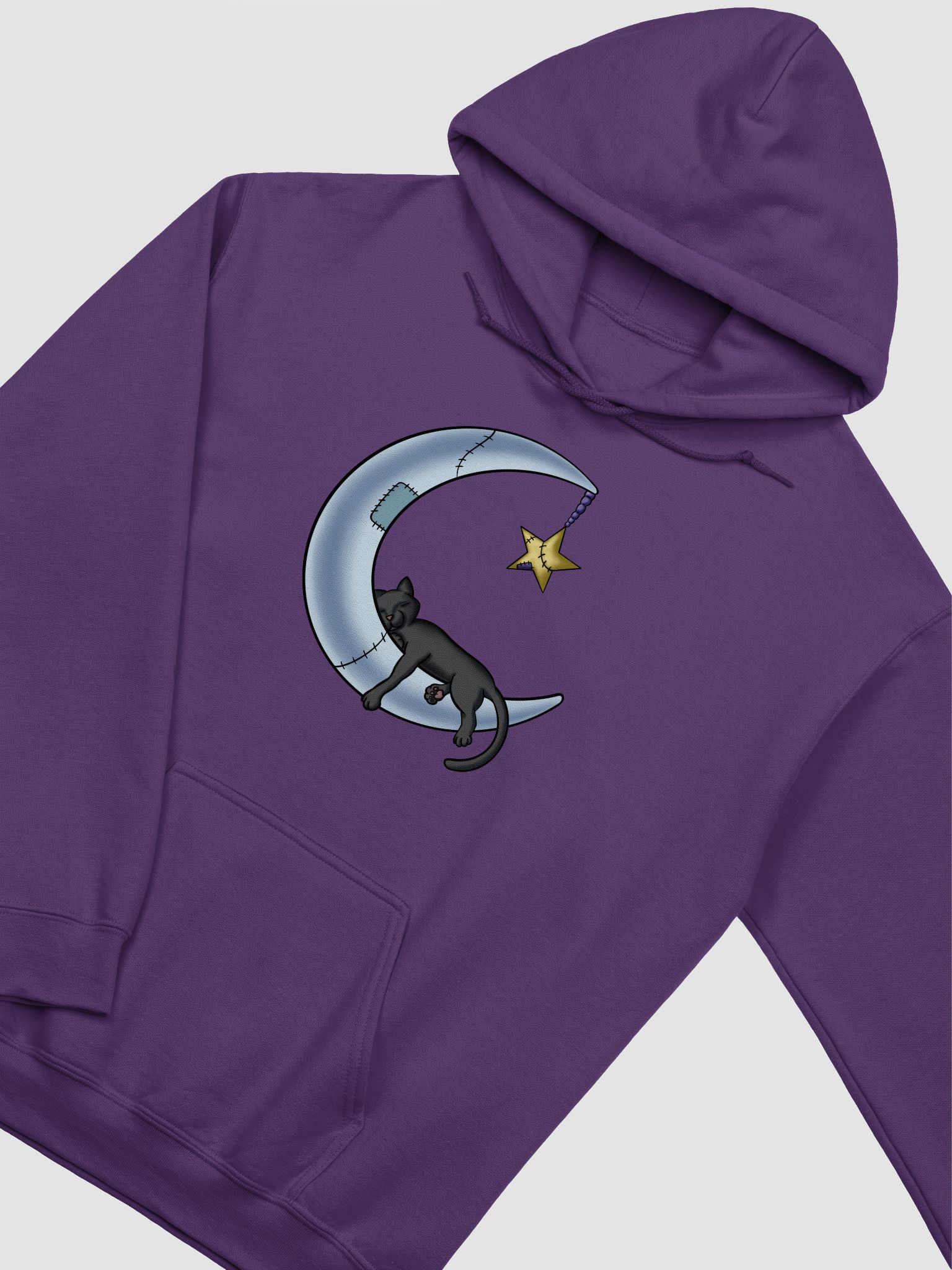 Purple moon hot sale hoodie