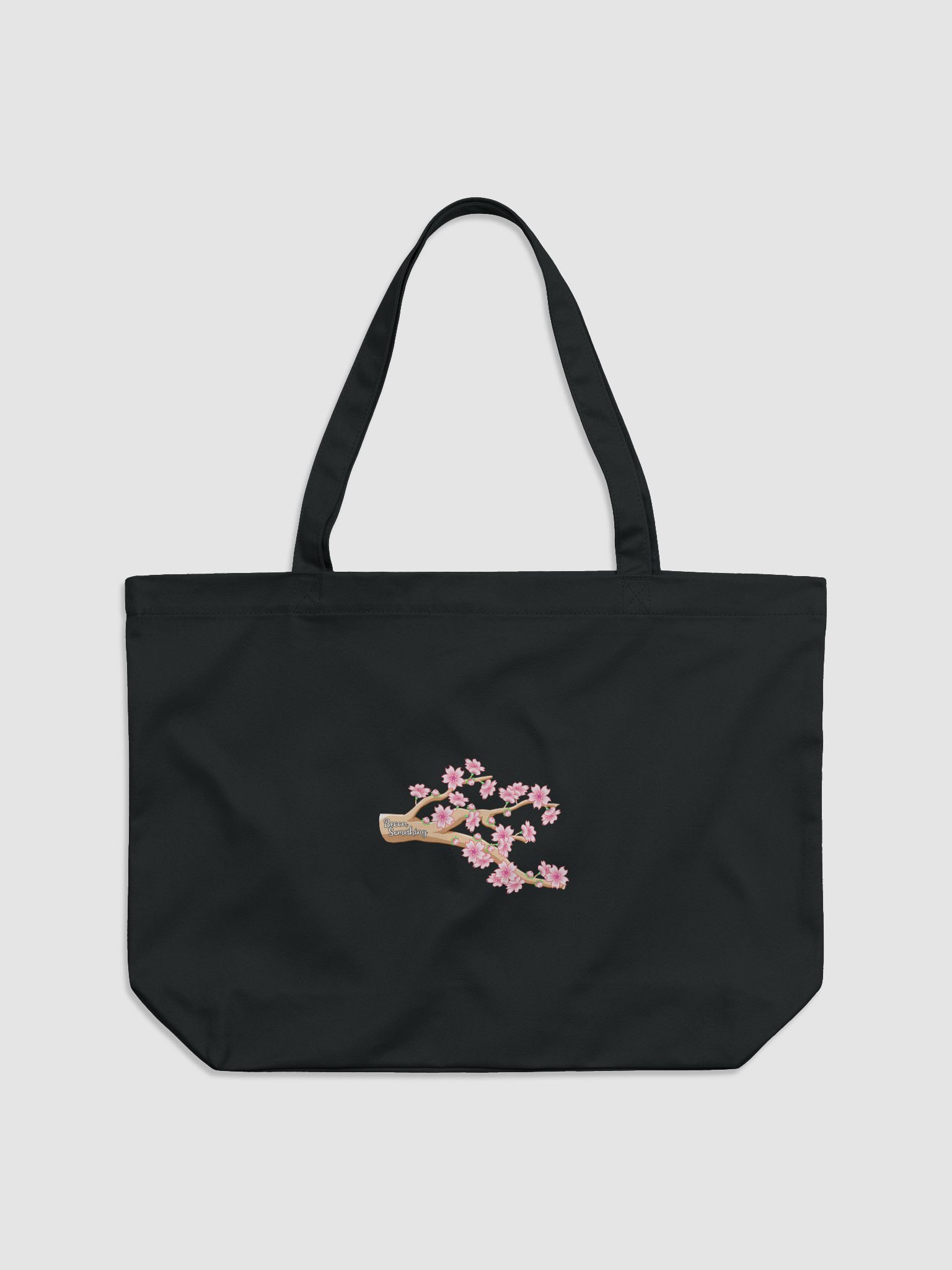BeccaSomething Text Tote Bag