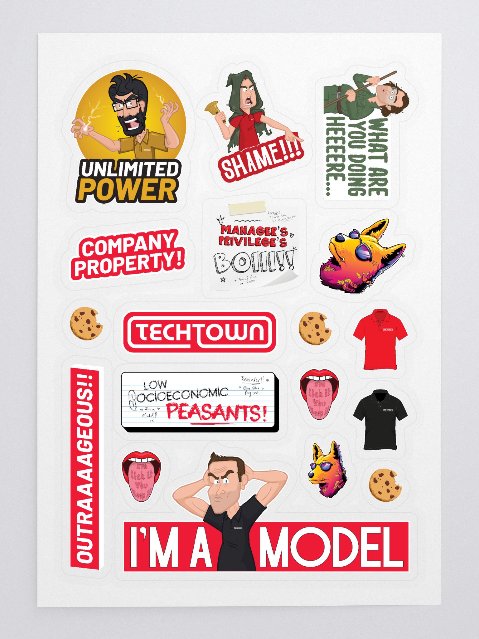 Meme Stickers – Velocity Prints