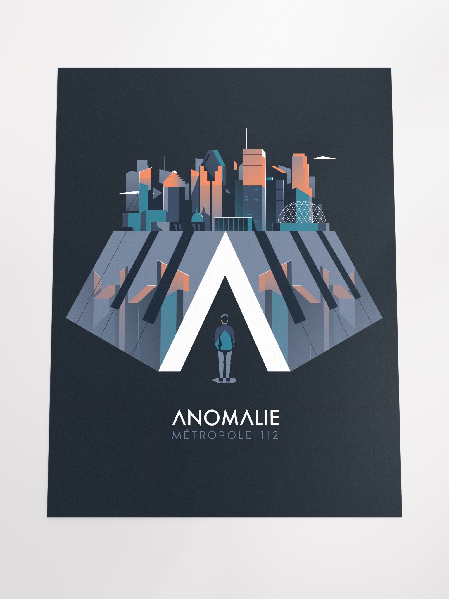 Métropole Poster | Anomalie