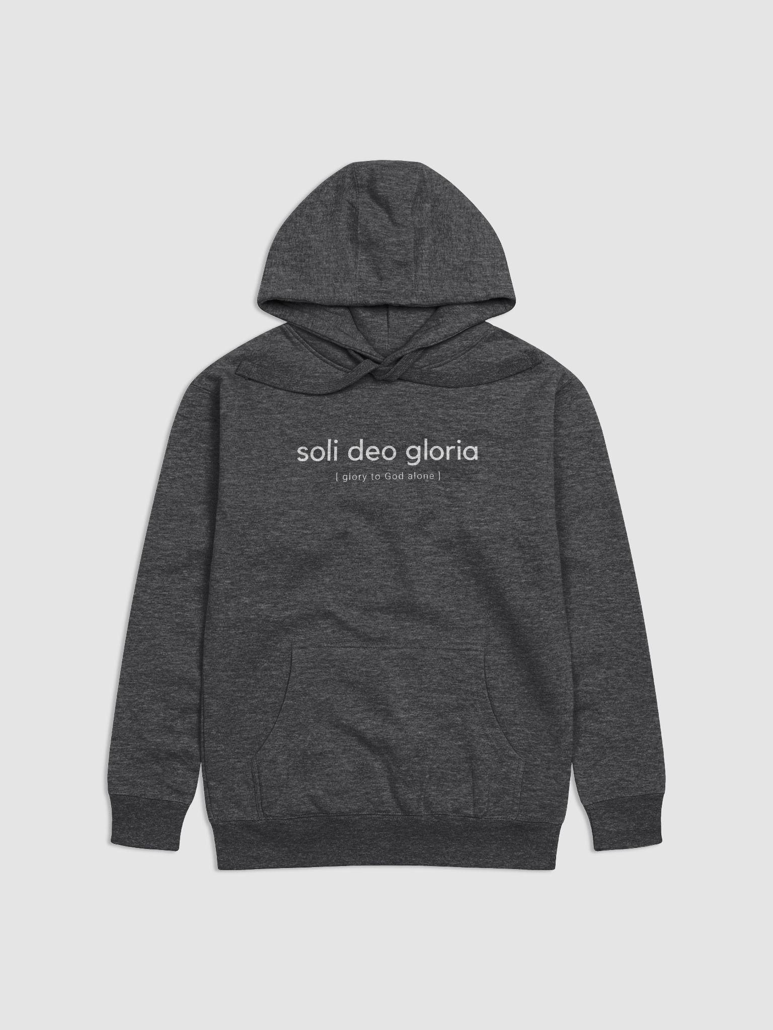 Glory to God Alone - Men's Hoodie (Many Colors) | Let's Equip Merch