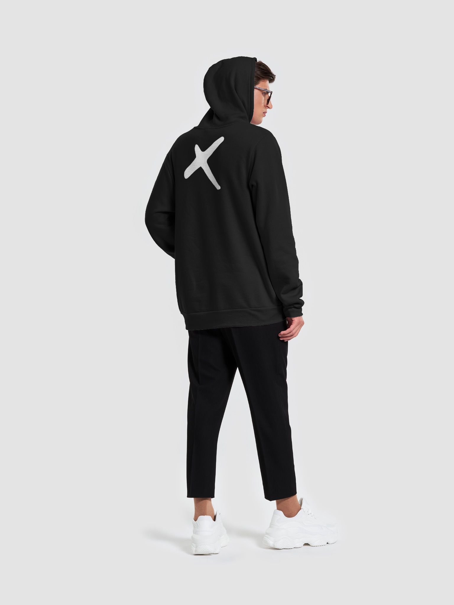 Collusion hoodie online white