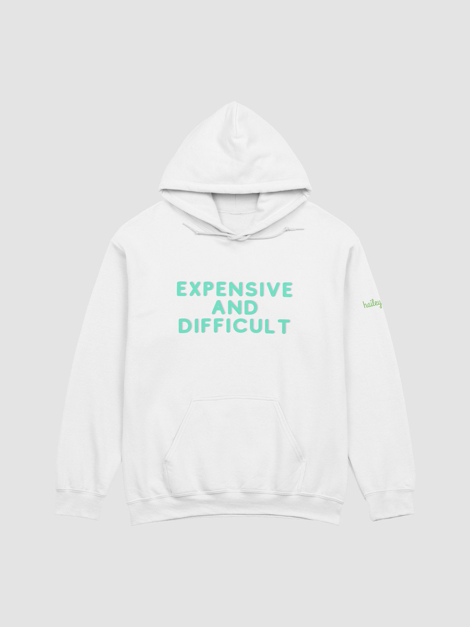 Expensive discount white hoodie