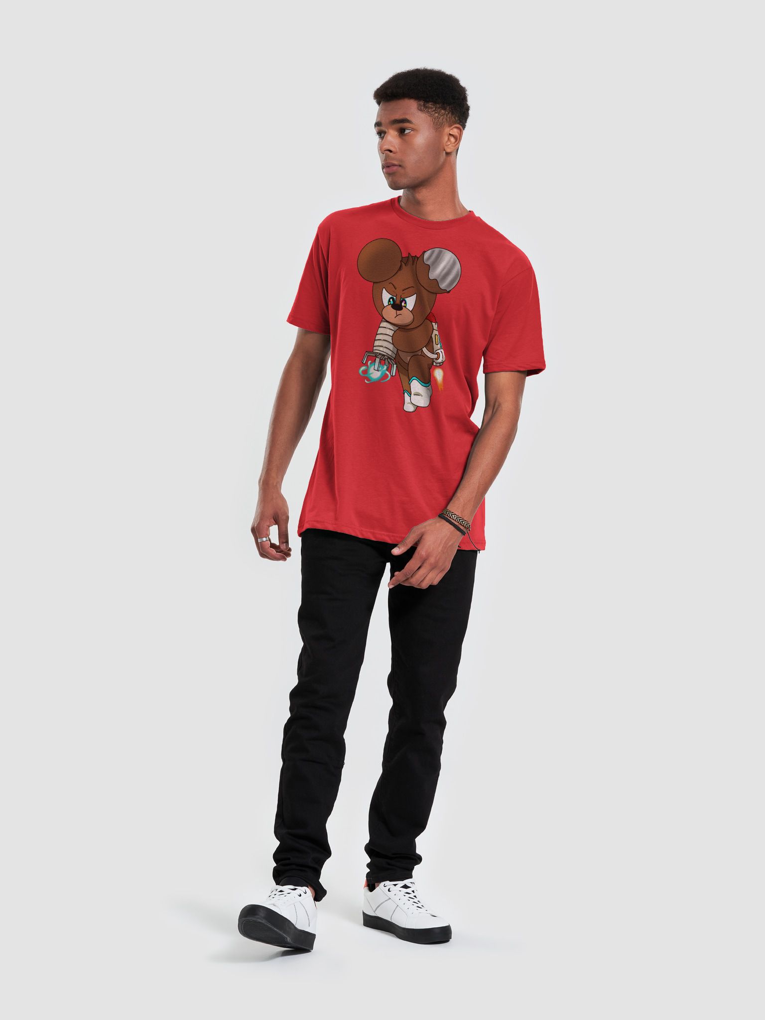 Kid Kuma T-Shirt 01 (Powersuit Red)