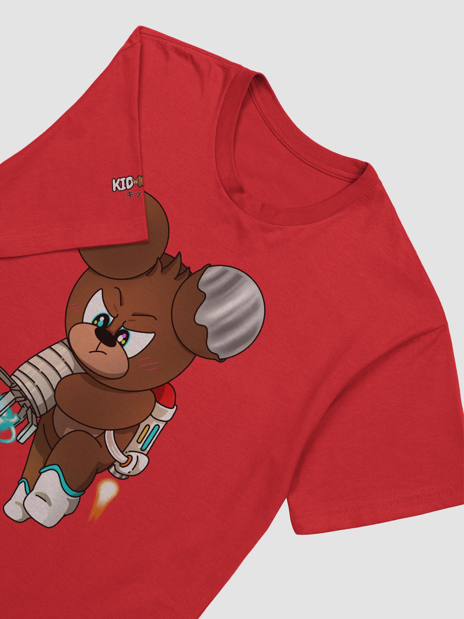 Kid Kuma T-Shirt 01 (Powersuit Red)