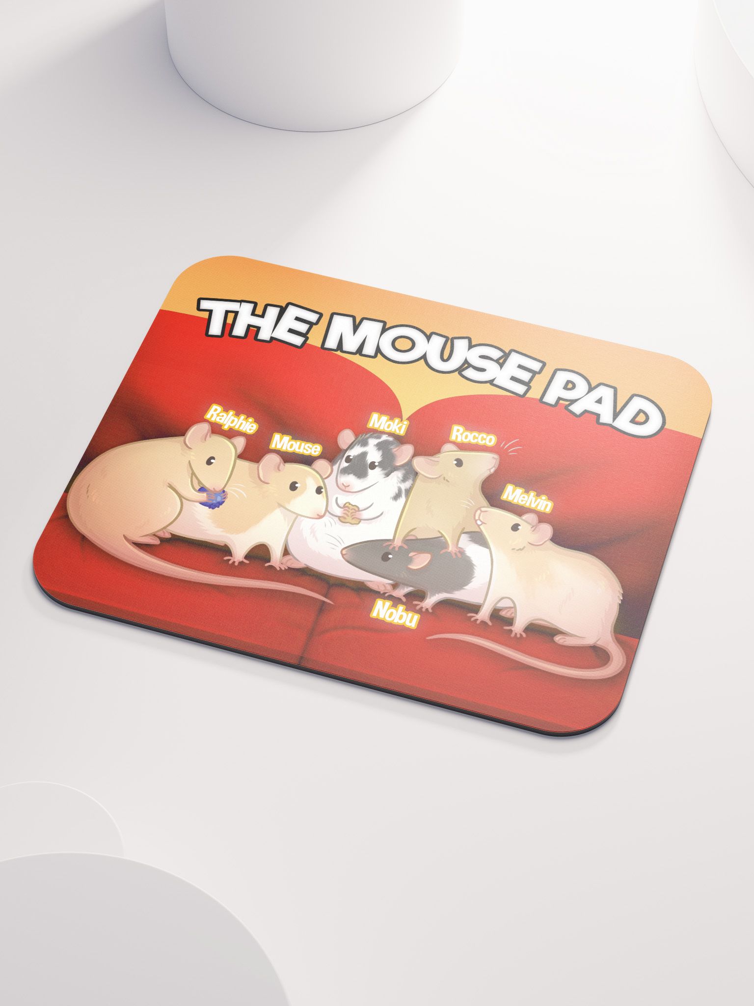 Ach Mensch! Mouse pad — Bob Witty