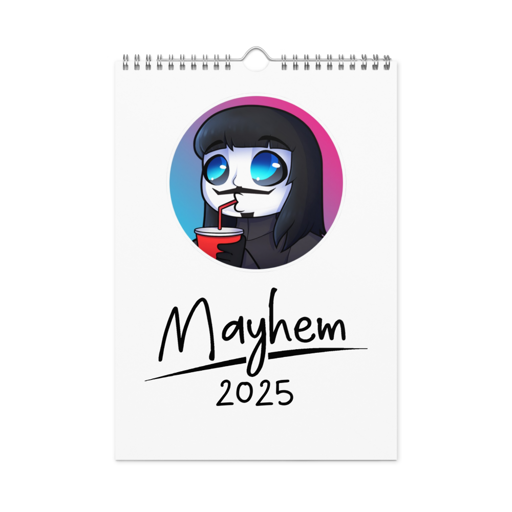 Mayhem 2025 Calendar Cult of Mayhem