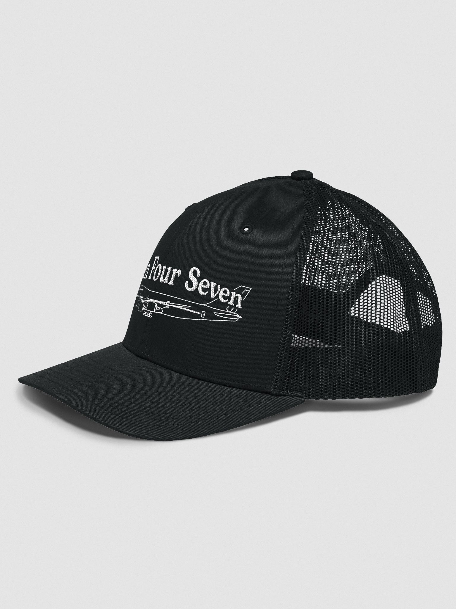 Seven Four Seven Trucker Hat | The Aviation Central