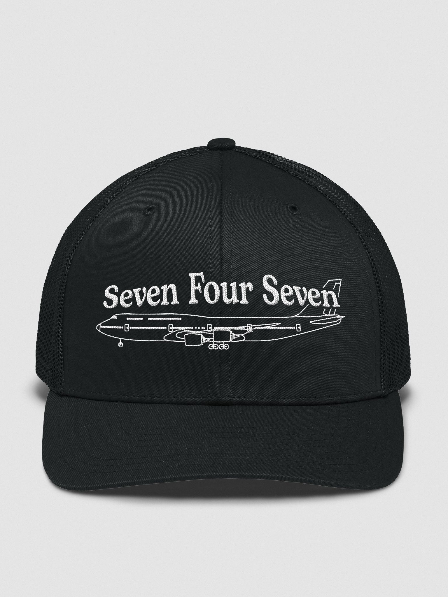 Seven Four Seven Trucker Hat | The Aviation Central