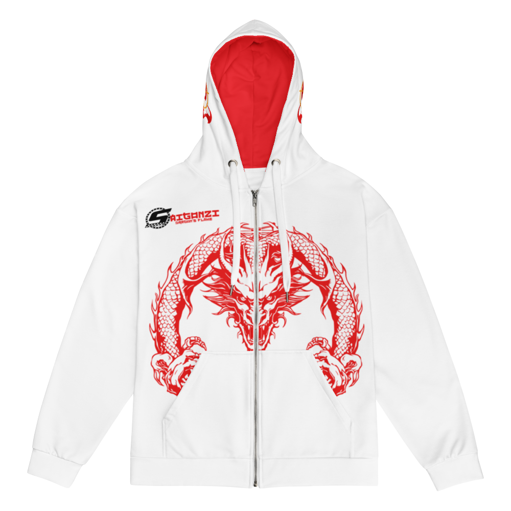 Red Dragon 5 Zip Up Hoodie