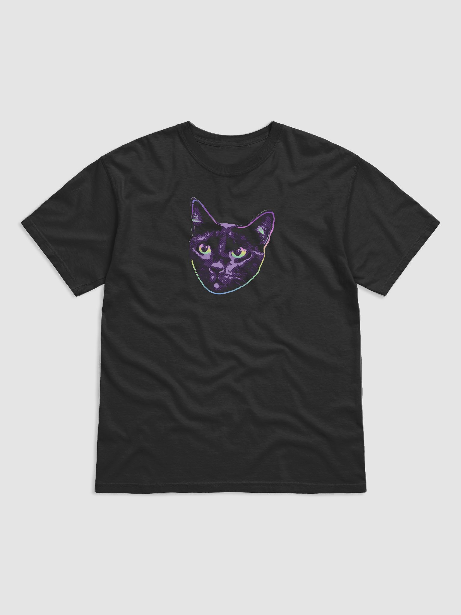 tron cat shirt