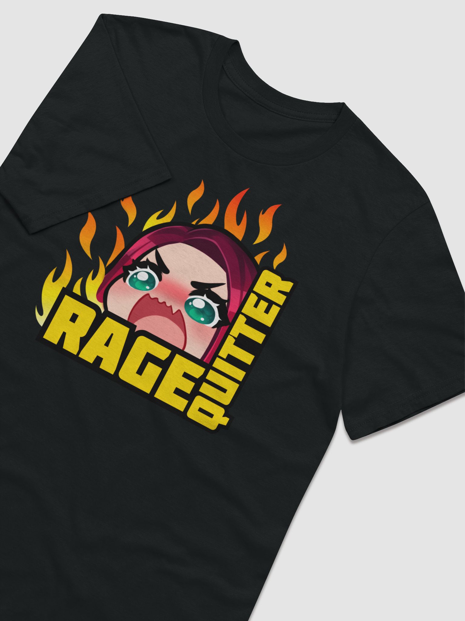 Gaming Shirt Rage Quit League of Legends Gift T-shirt Unisex 