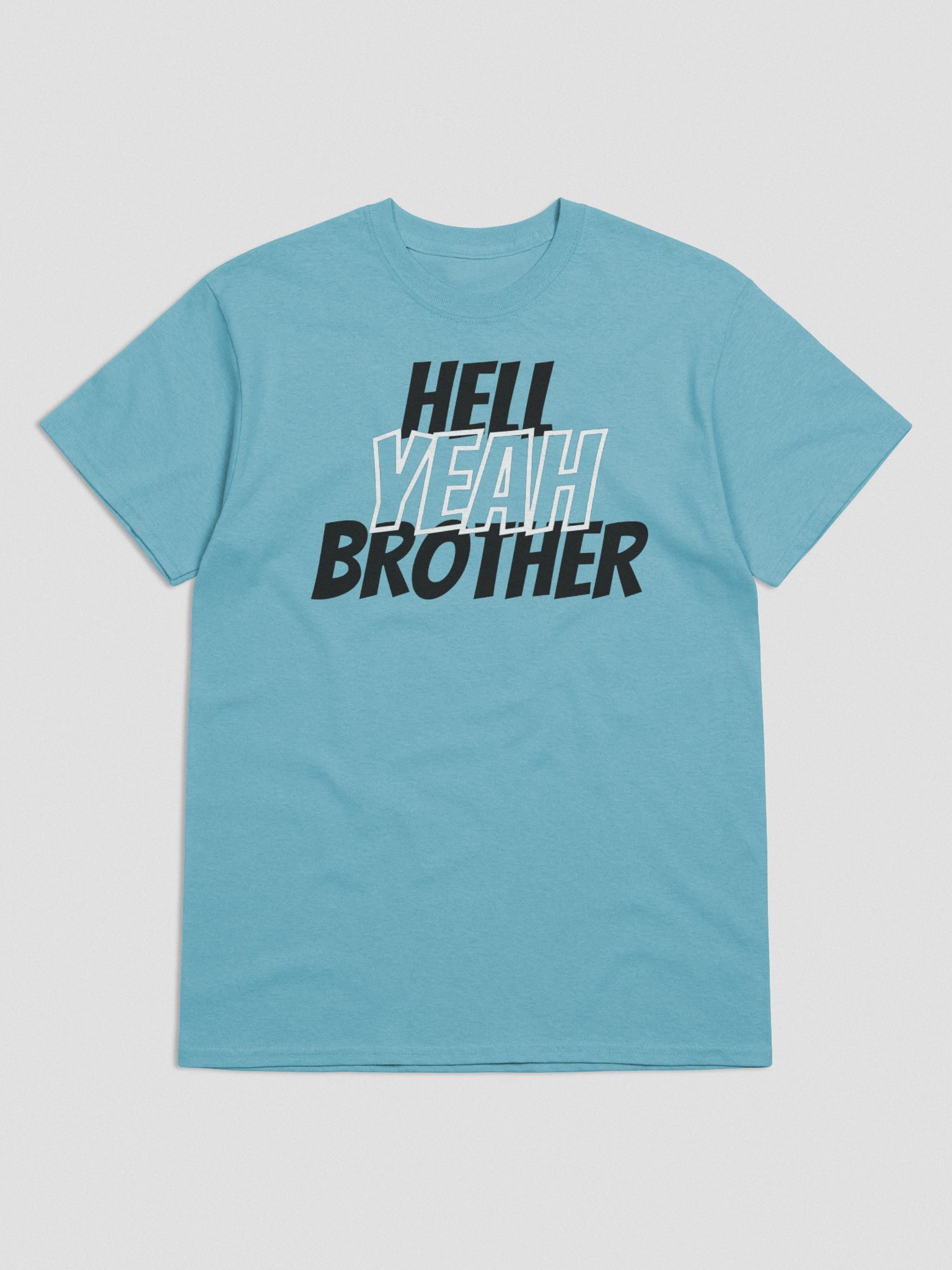 Hell Yeah Large Logo | VanBradley Tee Brother