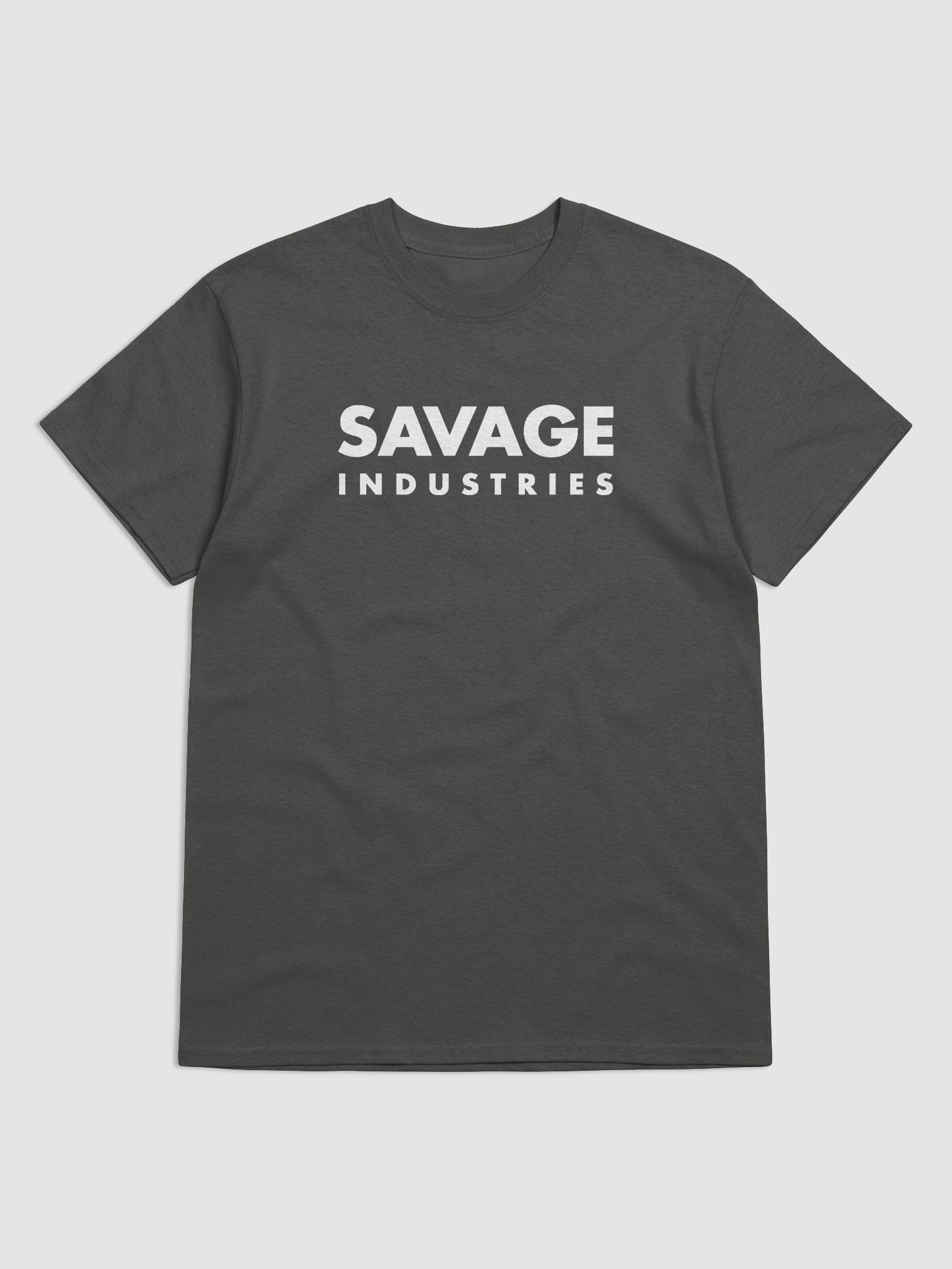 Savage Industries - White logo (Classic Tee)