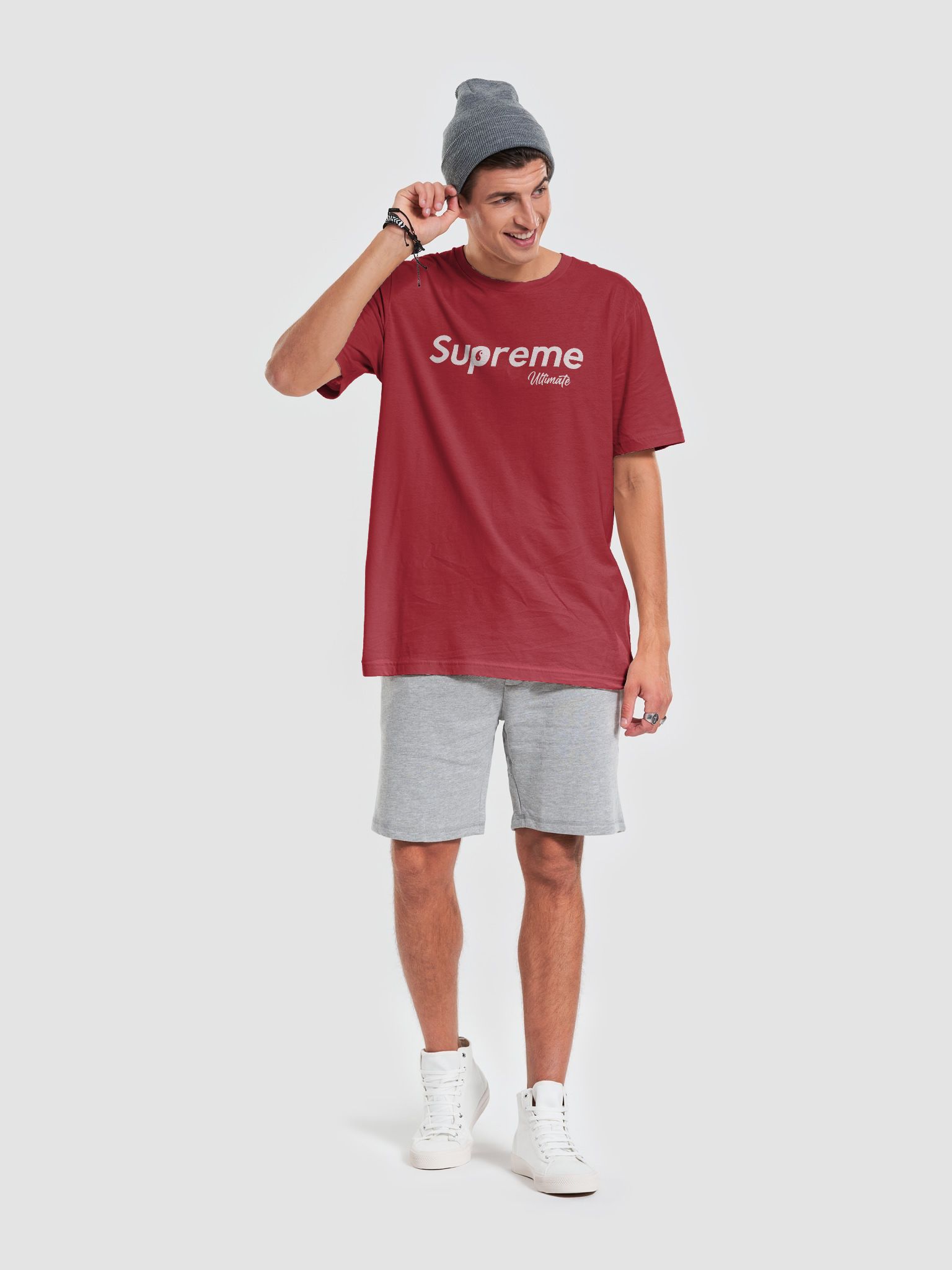 Tee shirt best sale supreme rouge