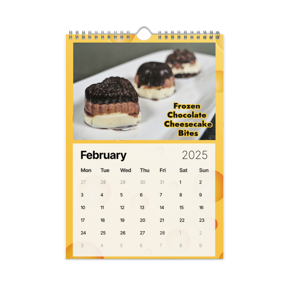 Gavin Webber's Cheese Calendar 2025 Merch.Cheeseman.tv