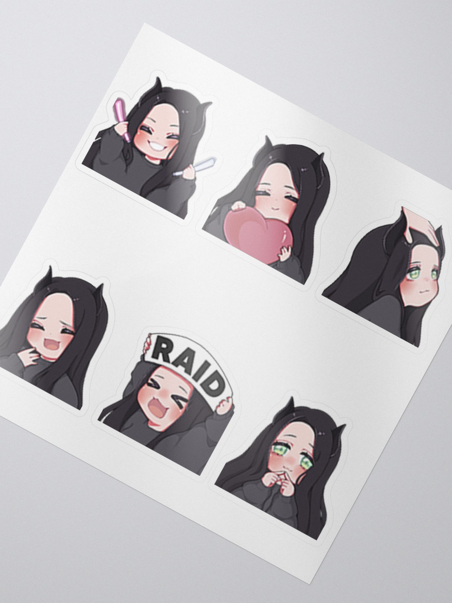 Emote Sticker Sheet | FalconRose