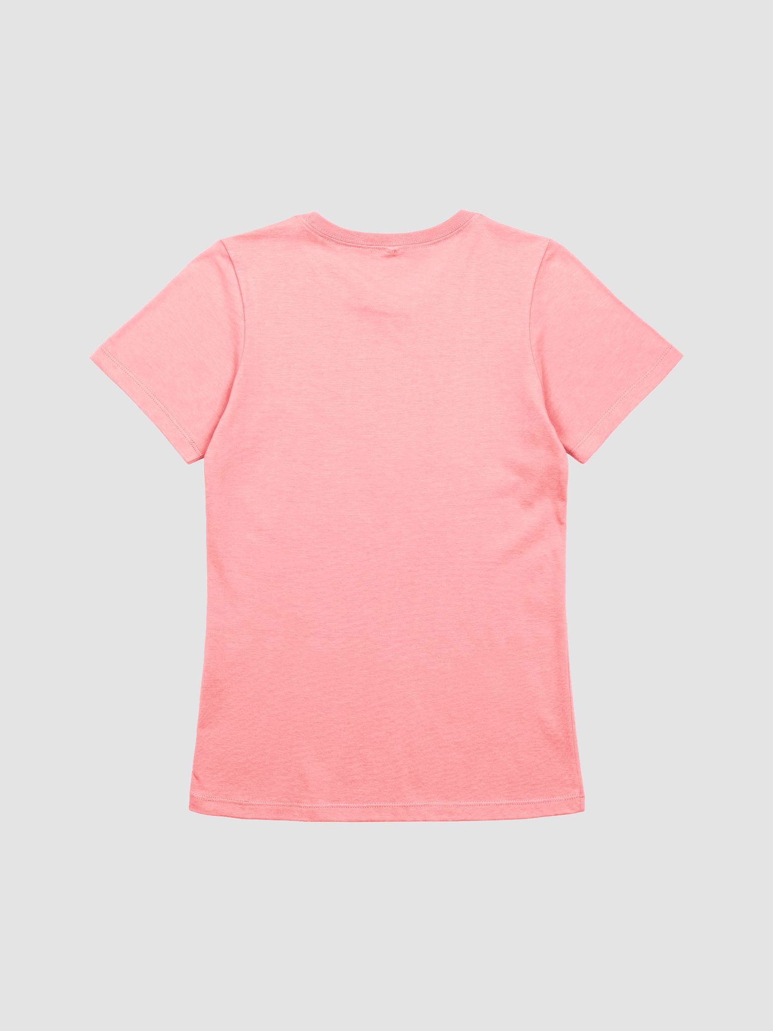 Fitted microfibre T-shirt - Light pink - Ladies