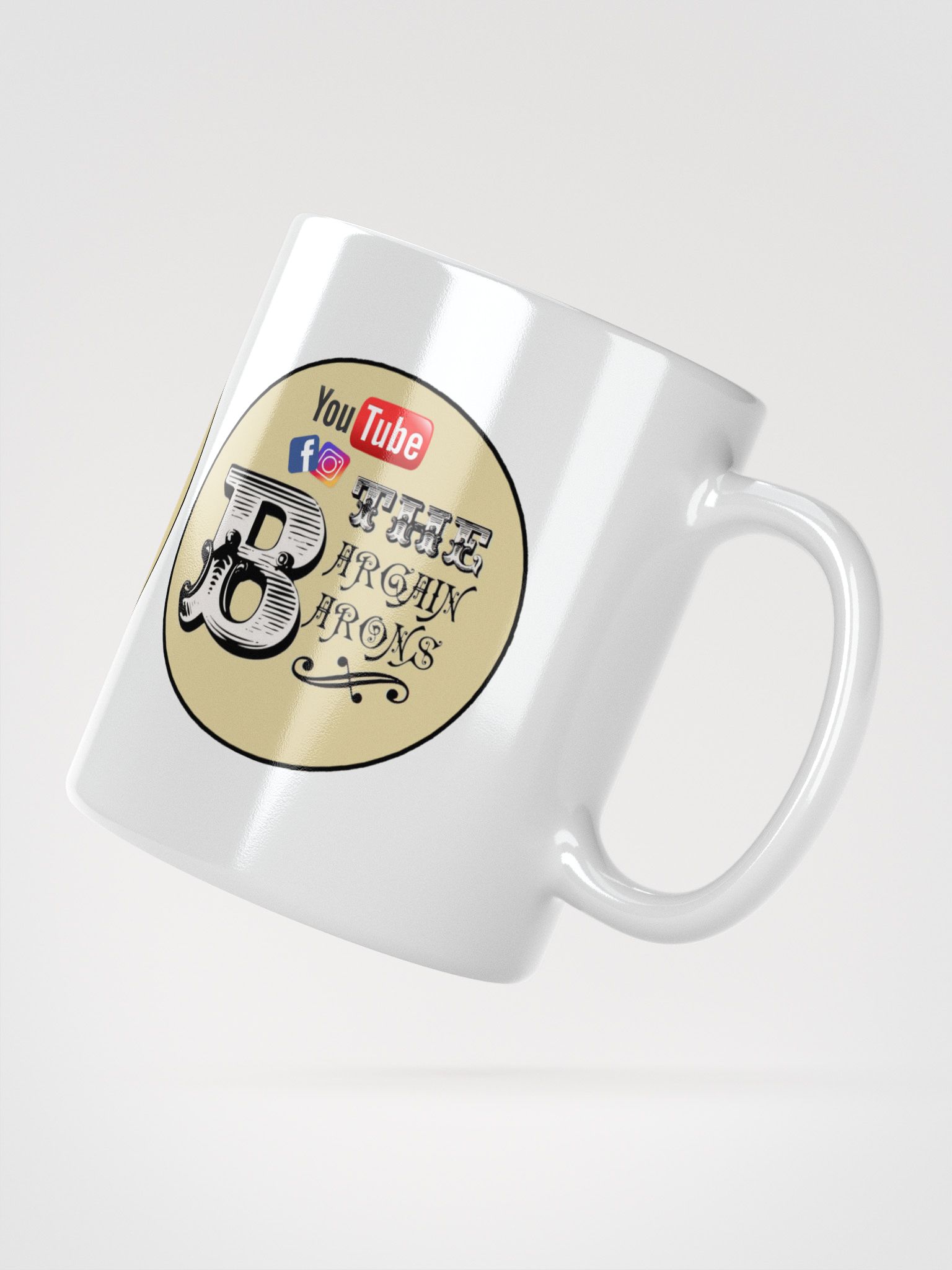 BARGAIN BARONS LOGO (Mug) Bargain Barons