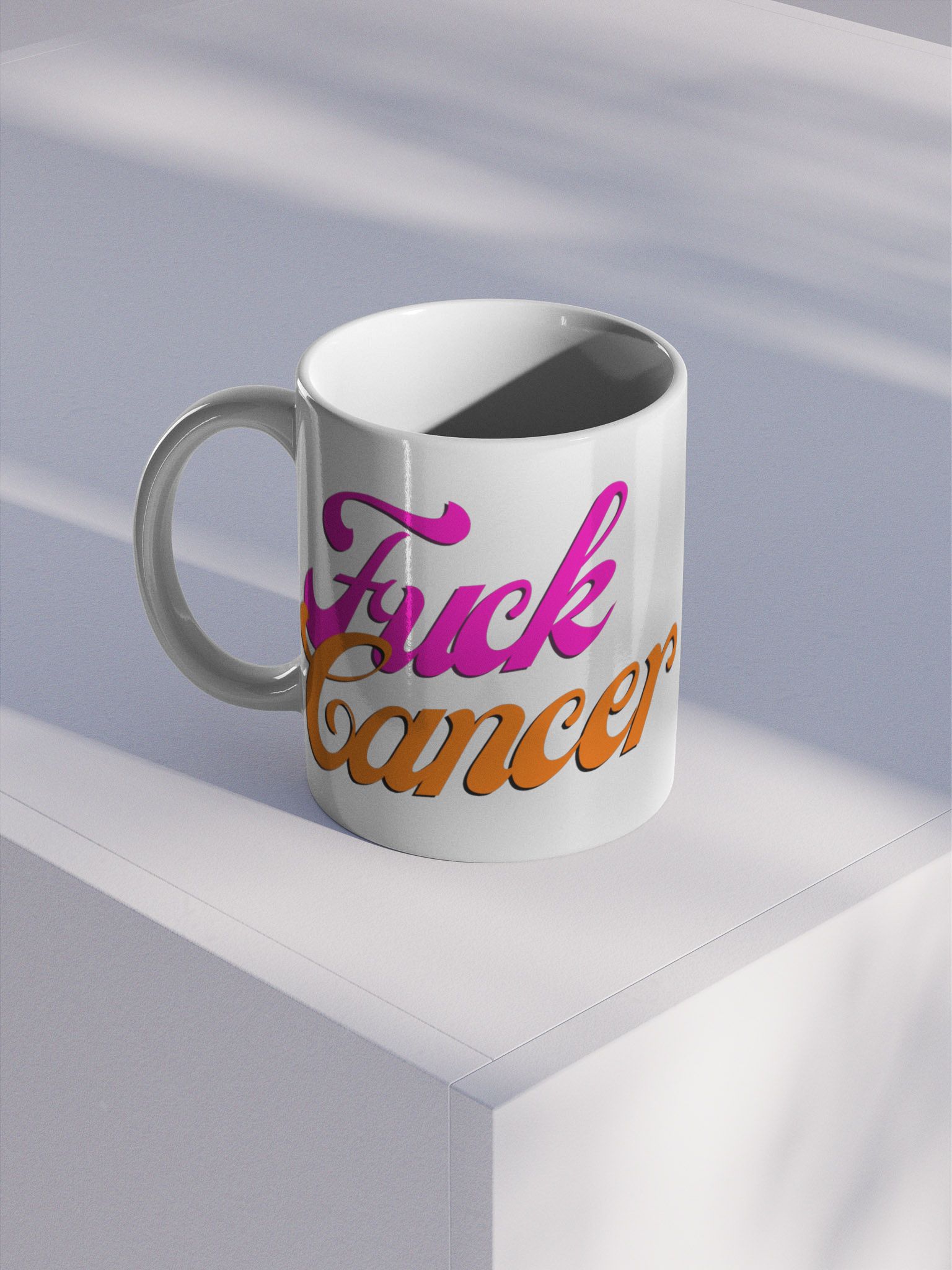 Cancer Gift, Coffee Mug: Fuck Cancer