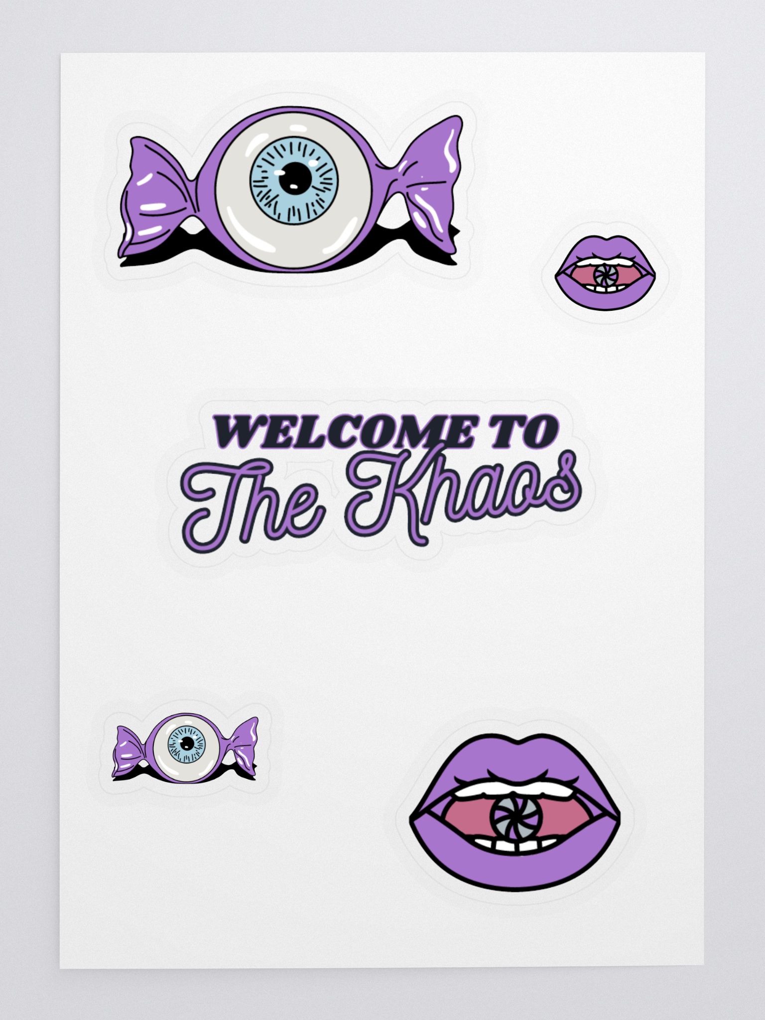 Khaos Stickers | KandyKhaos_