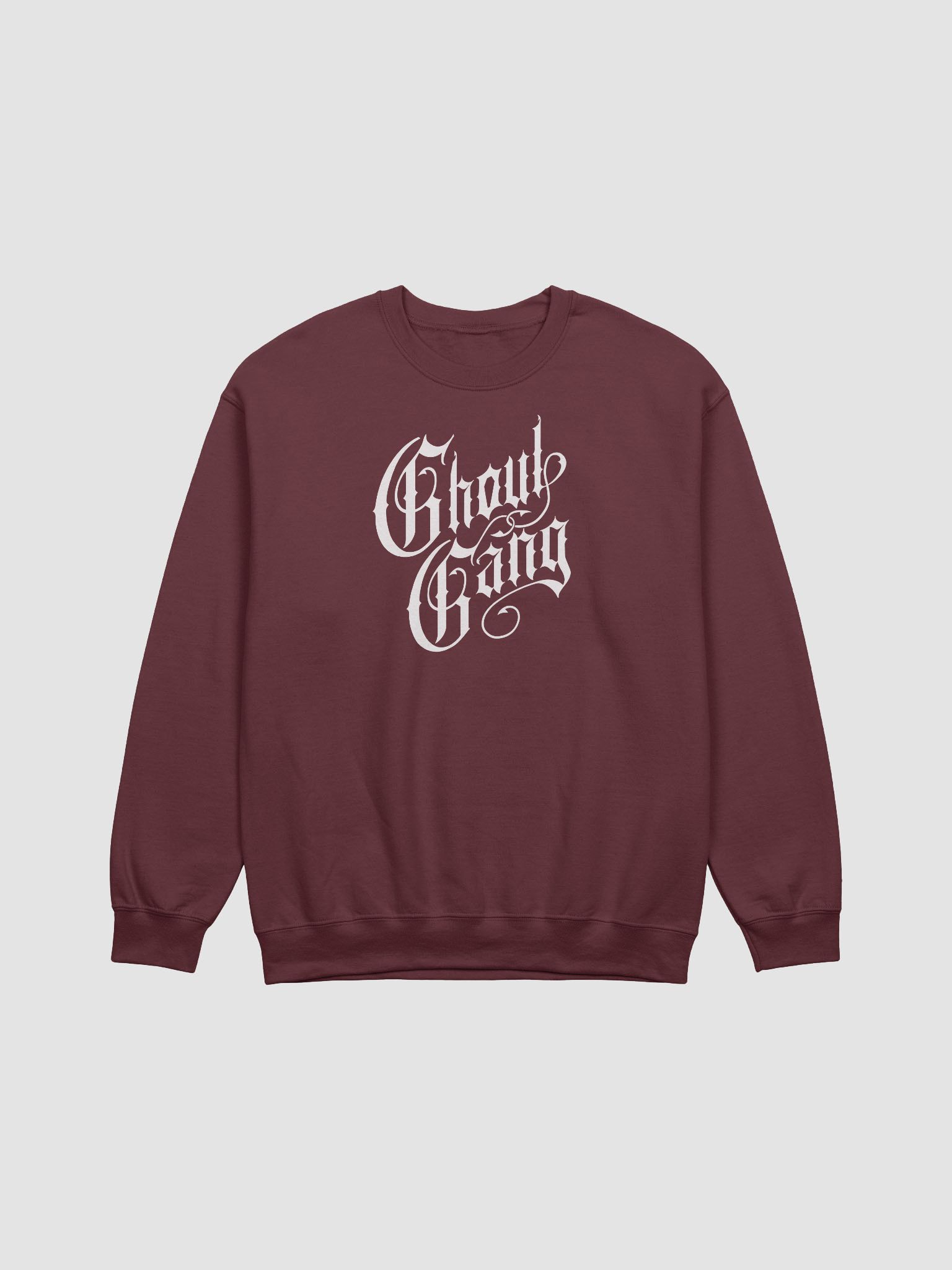 Ghoul Gang Crewneck (white print) | Hailey Rose