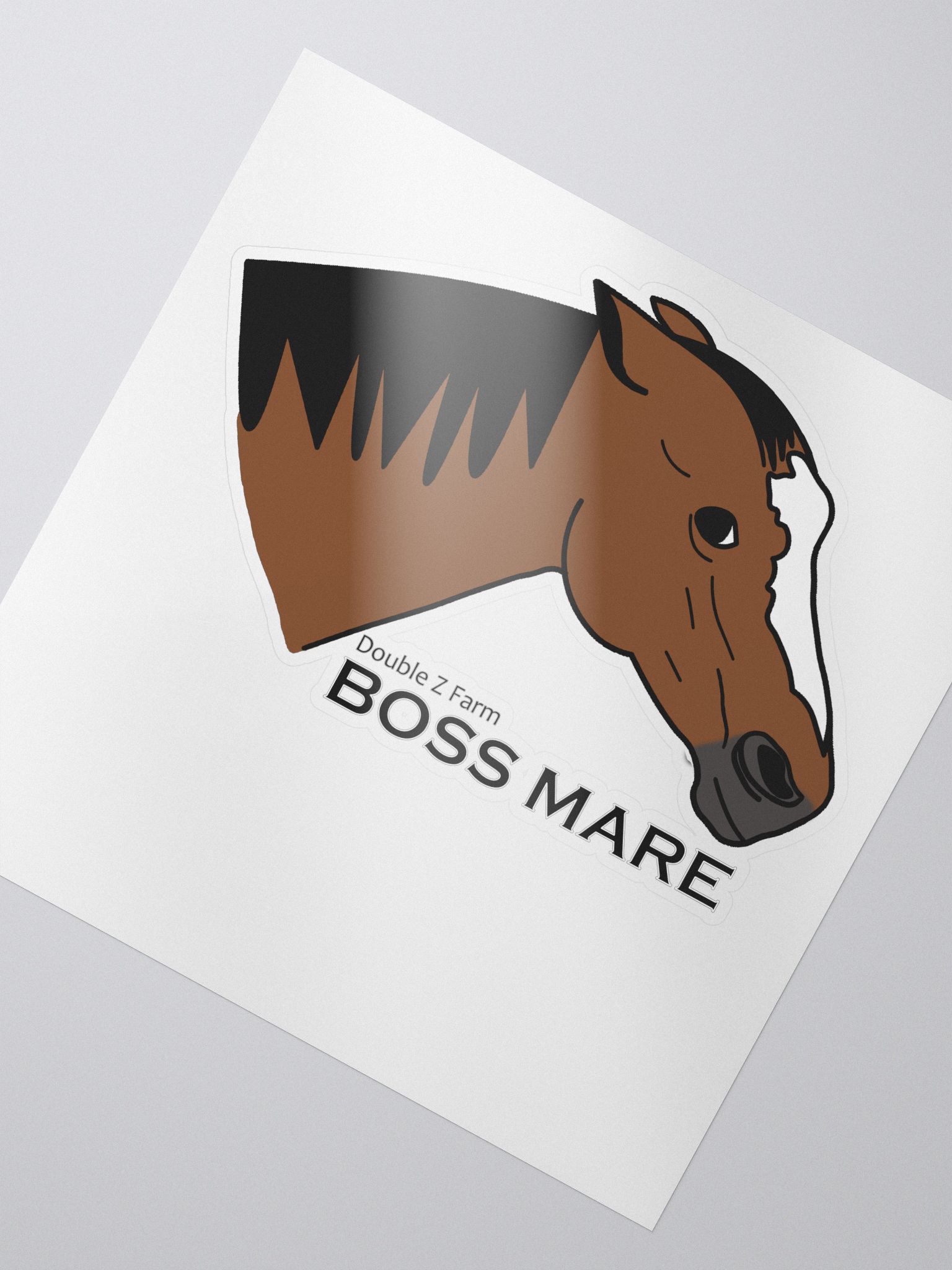 Boss Mare Sticker | Double Z Farm